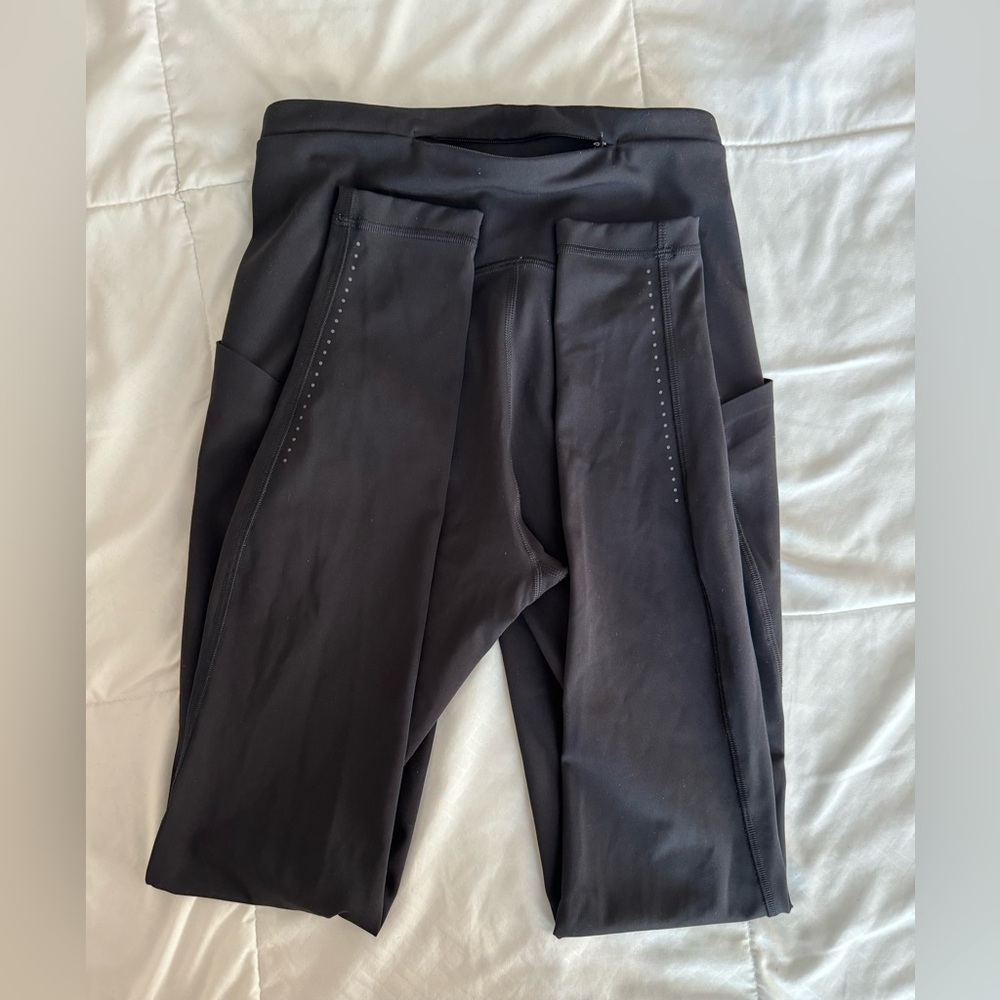 Lululemon Running Reflective Dot Leggings 28” Size 4